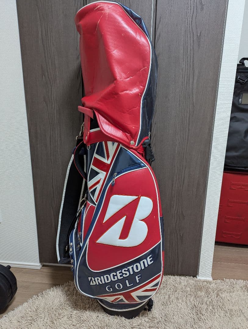 BRIDGESTONE メジャーコレクション キャディバッグ ヘッドカバー付き