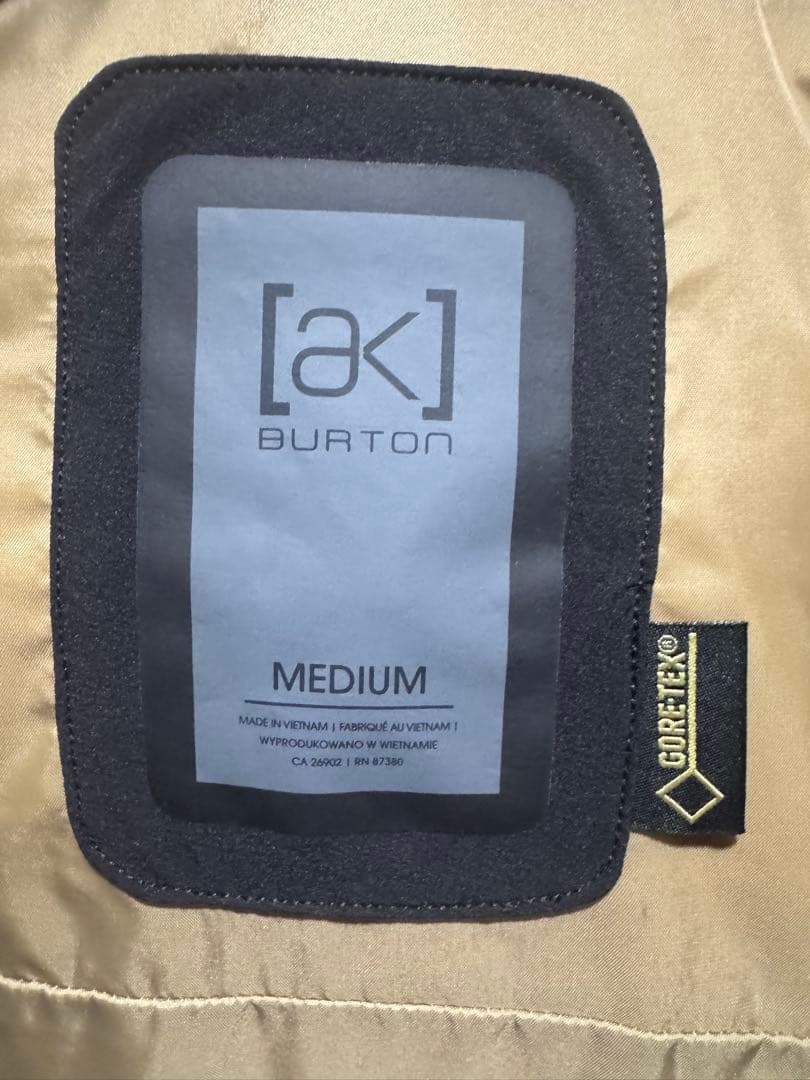 Burton [ak] スノーボードウェア オレンジ