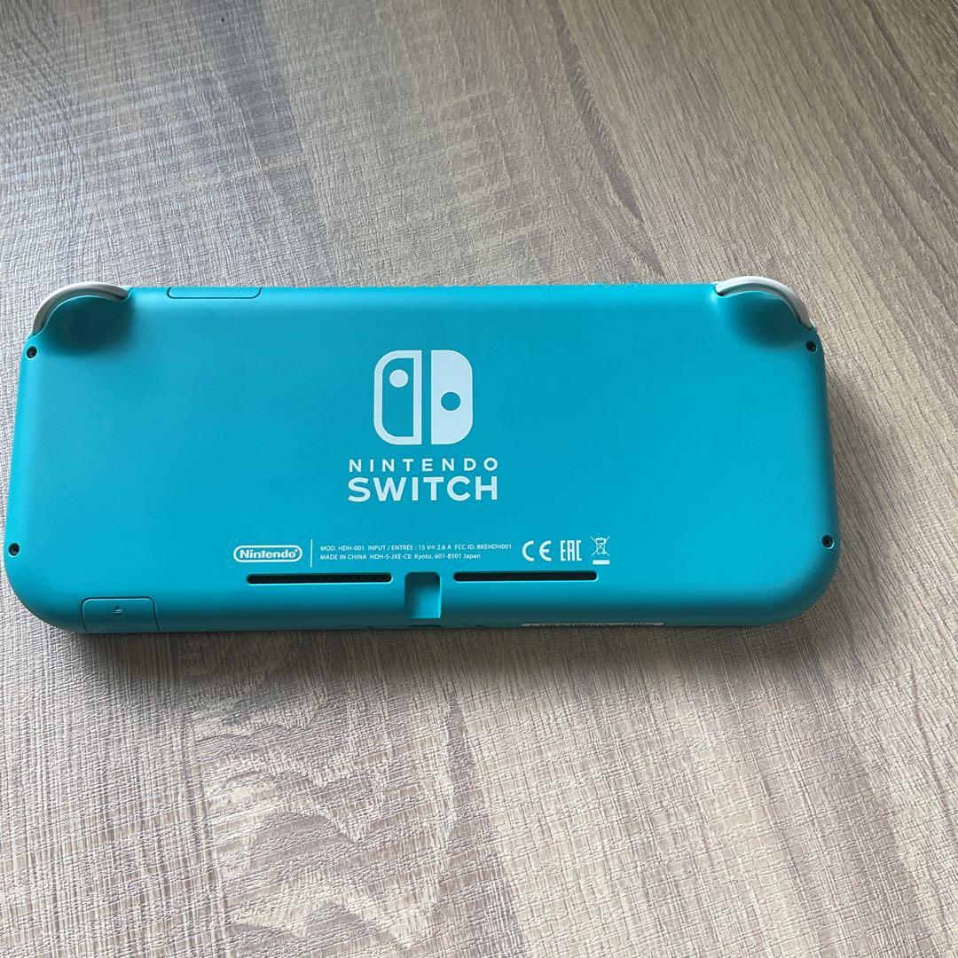 【超美品】Nintendo Switch Lite ターコイズ　ケース付