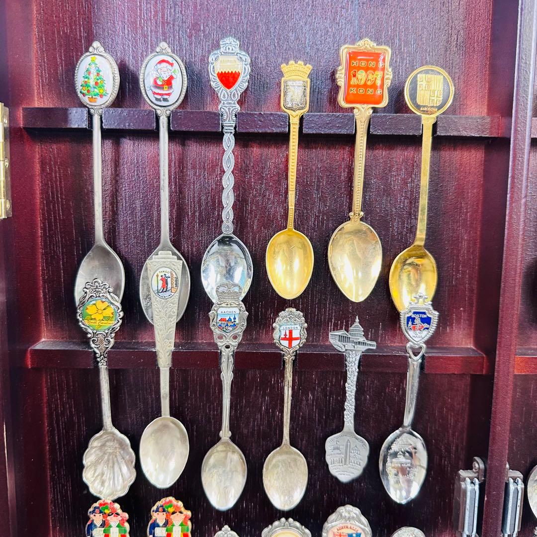 希少セット 世界各国 お土産 スーべニアスプーン 飾り インテリア