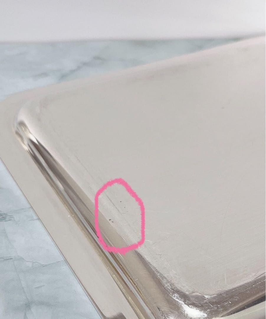 CHRISTOFLE クリストフル アルビ トレー 20×16cm