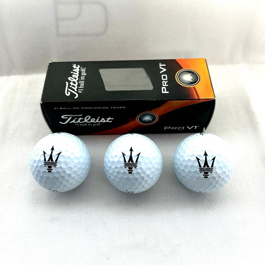 非売品 新品未使用 マセラティ オリジナル ゴルフボール 1ダース