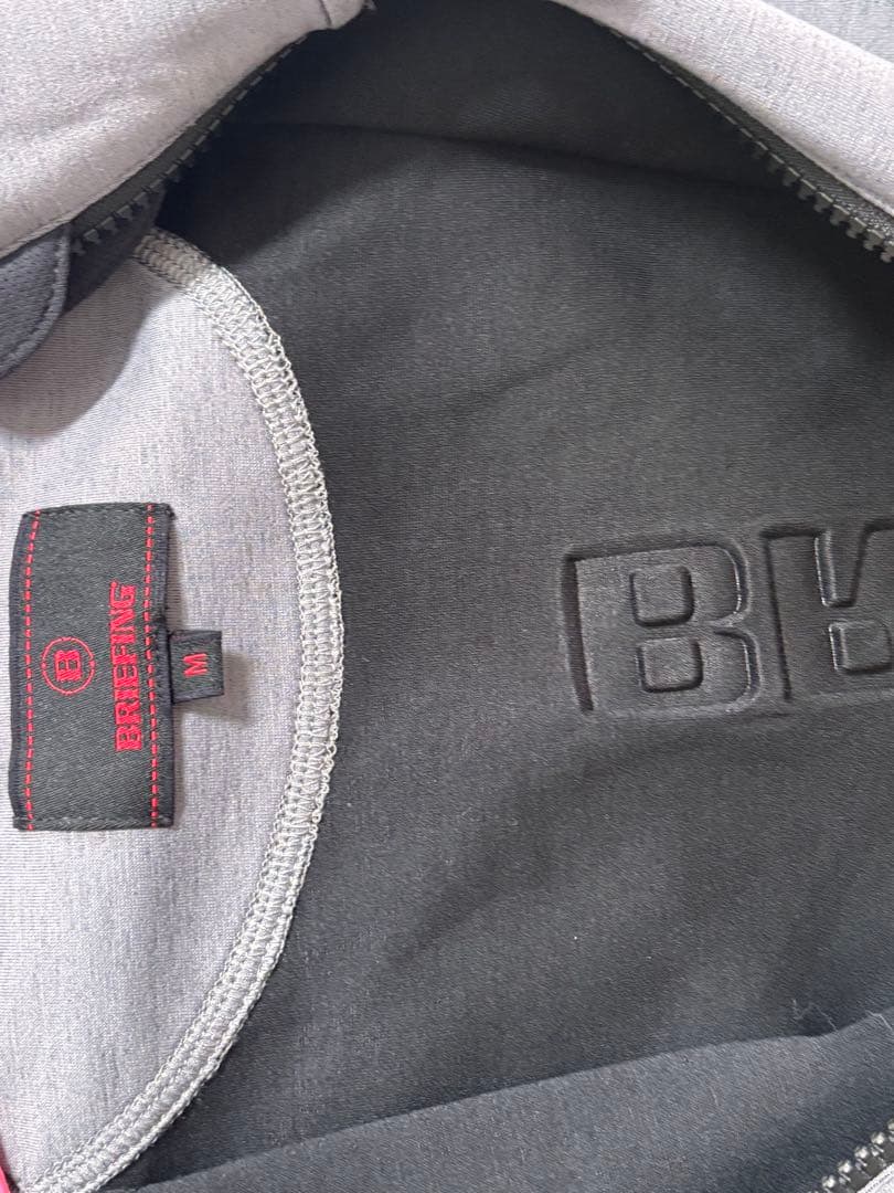 3Dロゴ ストレッチジャージ ジップパーカー　M