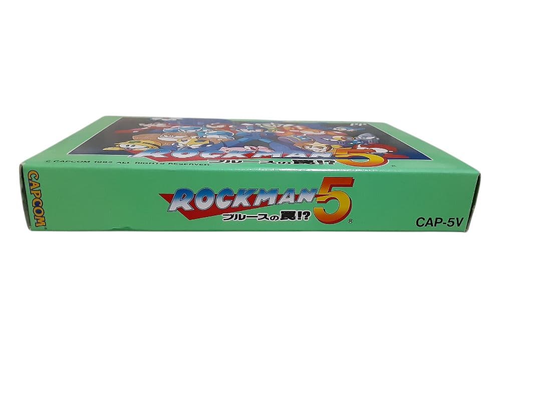 未使用品 ロックマン5 ROCKMAN5 ブルースの罠!? CAP-5V FC