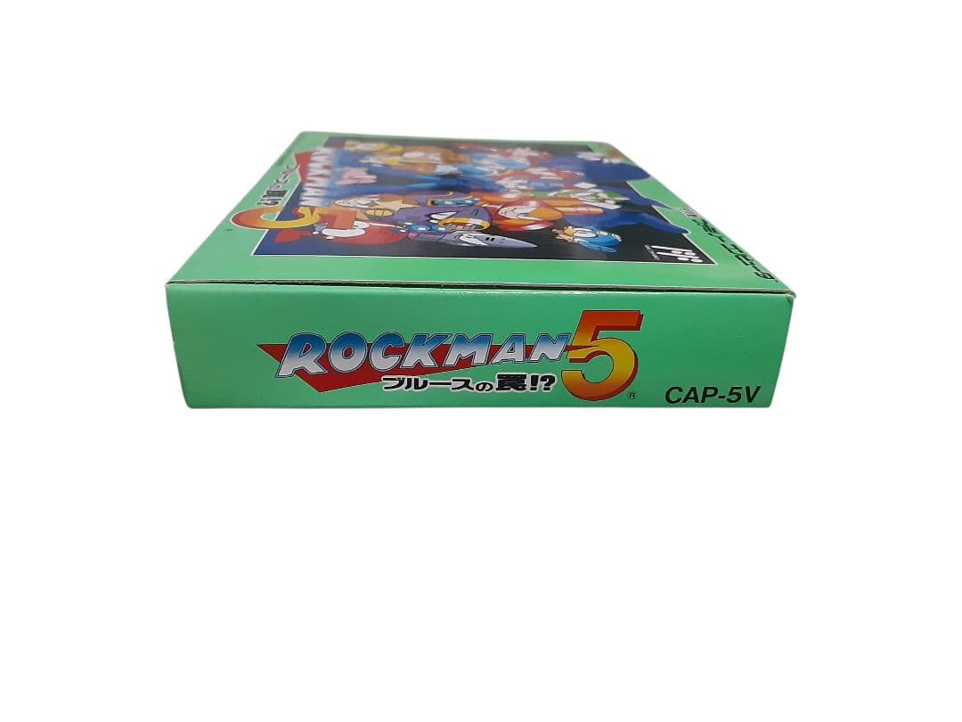 未使用品 ロックマン5 ROCKMAN5 ブルースの罠!? CAP-5V FC
