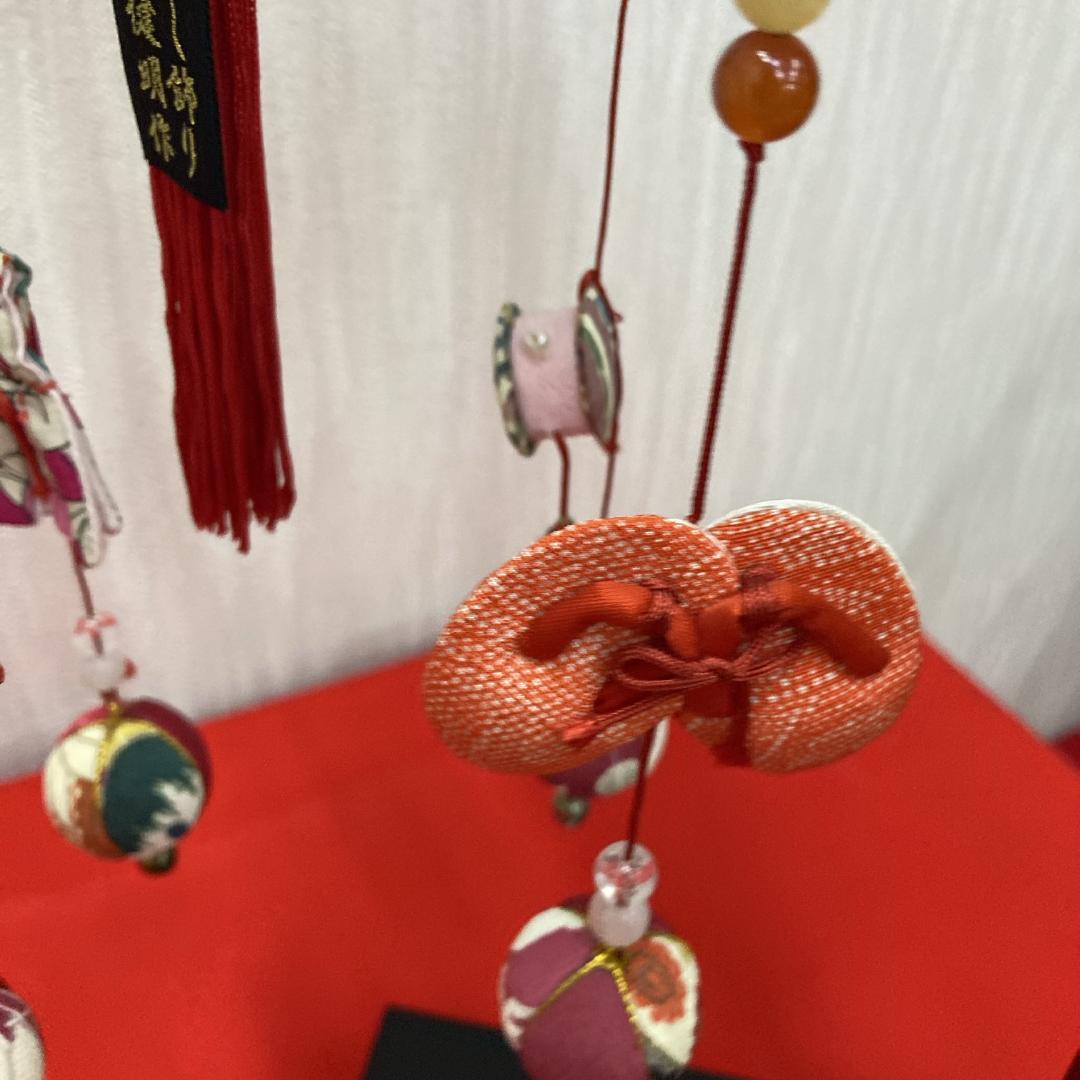 No.7 正絹つるし雛　雛人形吊るし飾り　雛祭り吊るし雛　3月ひな祭り