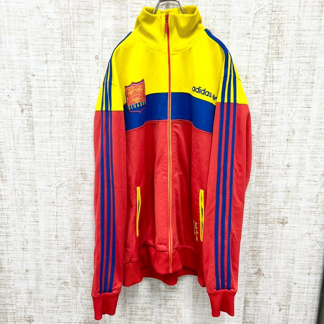 DW163《韻マンさん着用モデル》アディダス　トラックジャケット　エクアドル代表