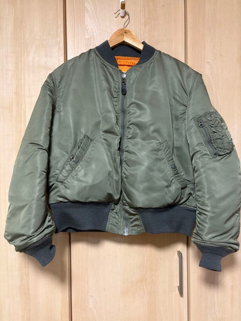 60s実物米軍MA-1フライトジャケット 8279D Large