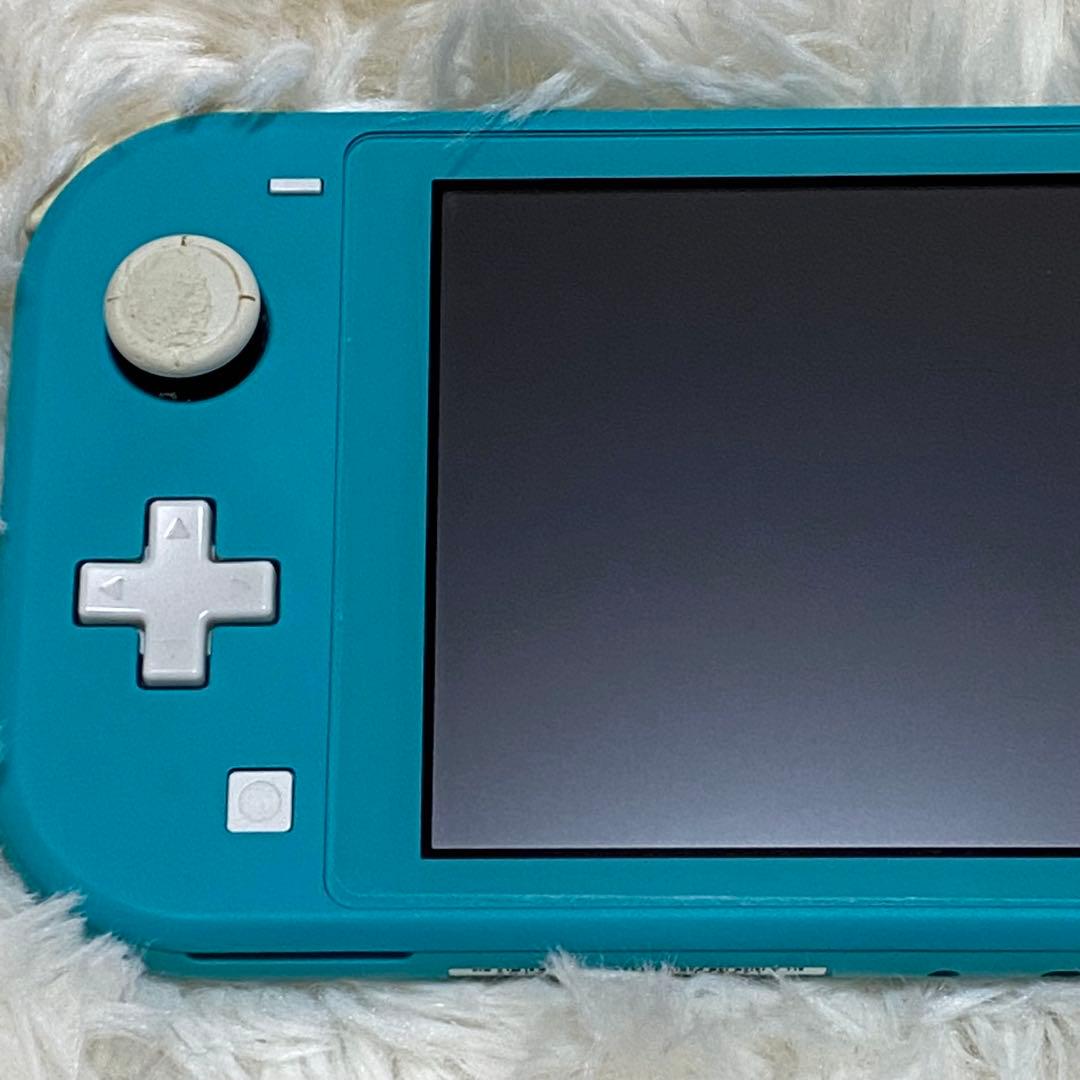 【動作確認済み】Nintendo Switch Lite ターコイズ 充電器付き