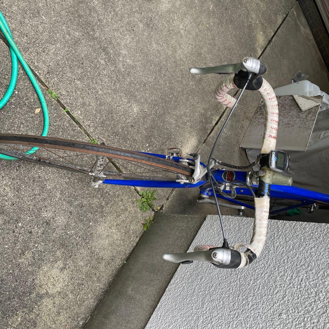 ANCHOR 自転車 青色 フレーム Shimano