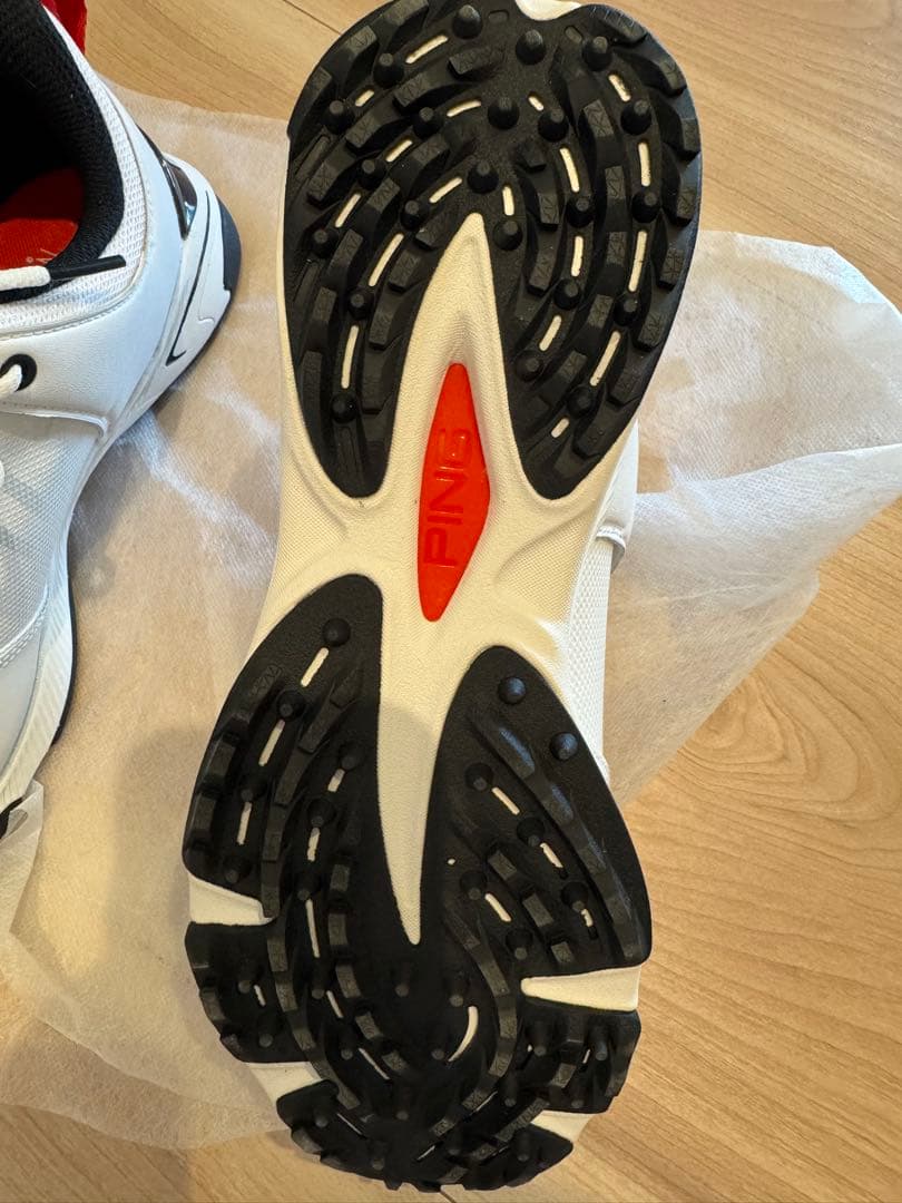 PING ゴルフシューズ ホワイト✖︎ネイビー　24.0