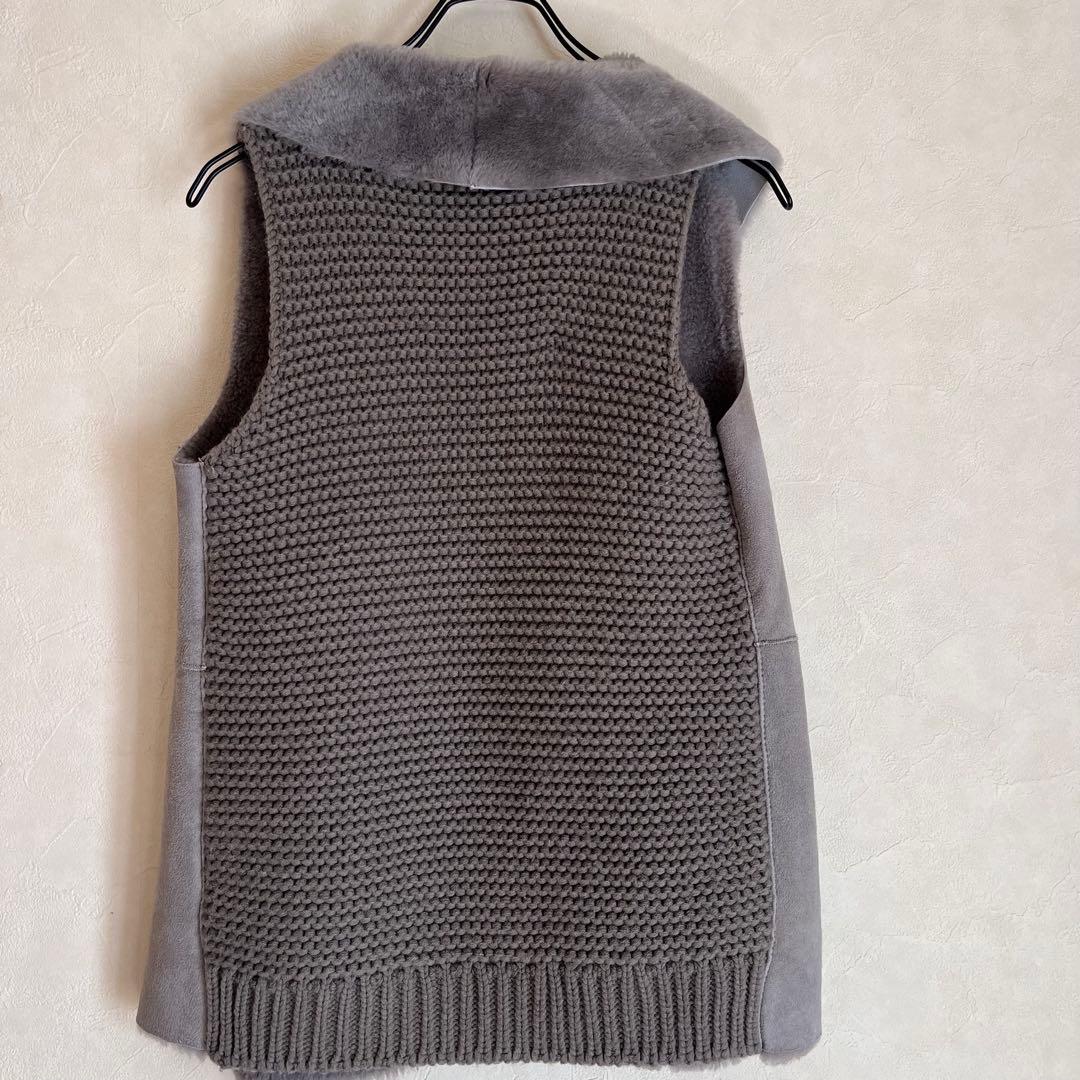 ダブルスタンダードクロージング sov. リアルムートン ファーベスト 羊