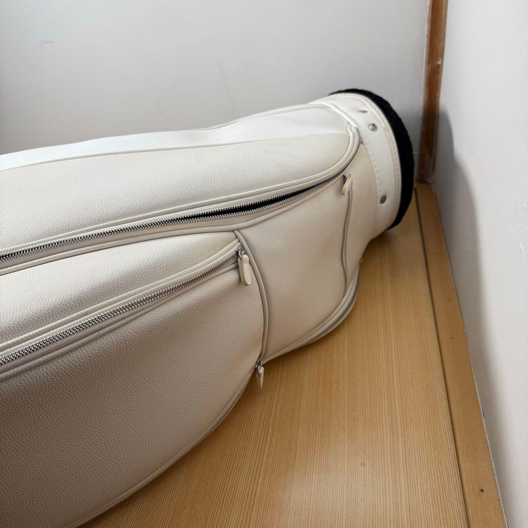 ゴルフ　キャディバック　テスタルテ　TESTARTE 白