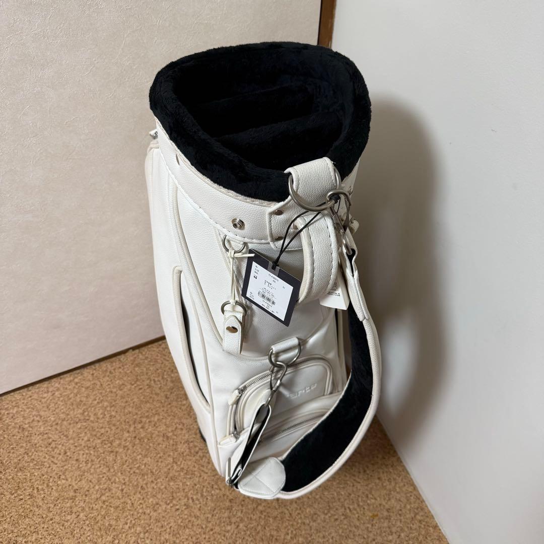 ゴルフ　キャディバック　テスタルテ　TESTARTE 白