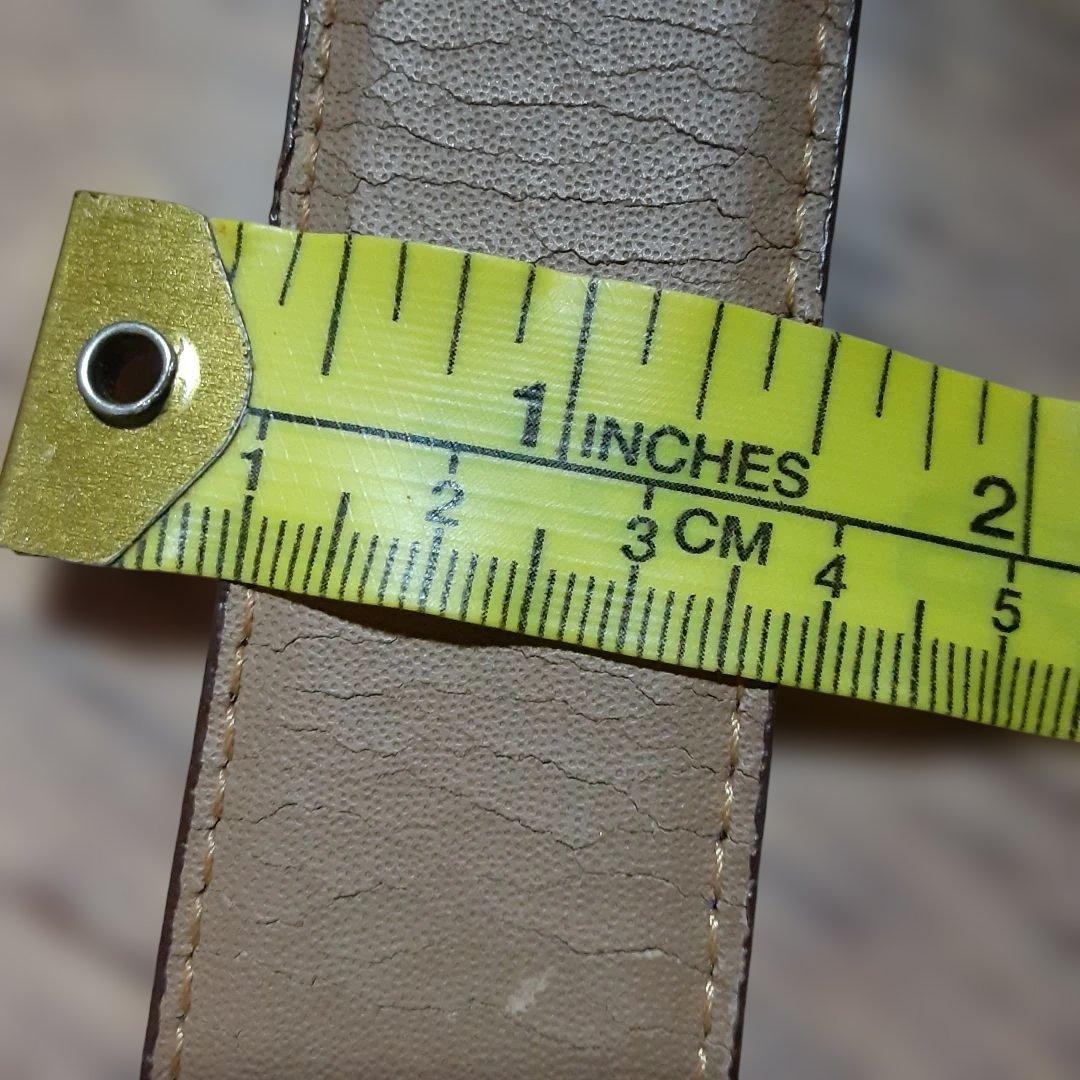 HERMES ブラウンレザー ベルト H型バックル