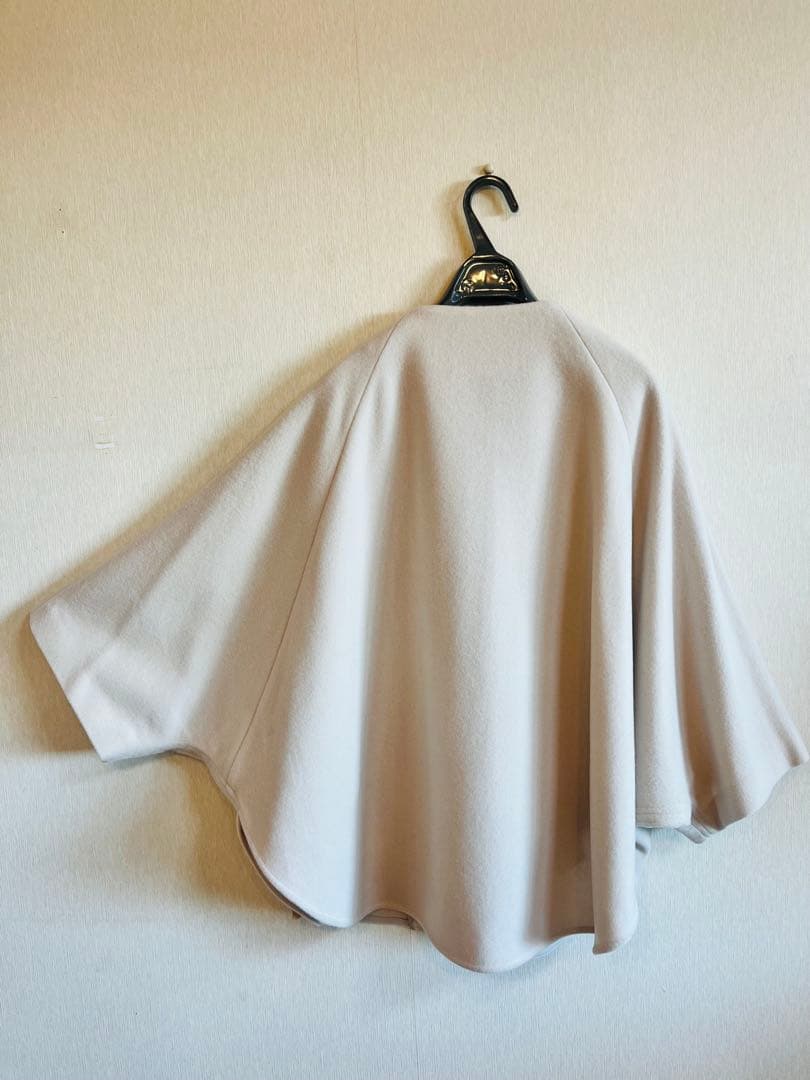 ウールポンチョコート