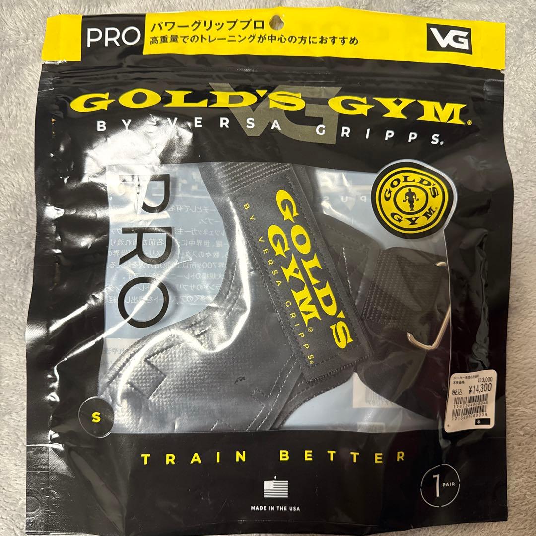 GOLD'S GYM PRO パワーグリップ Sサイズ