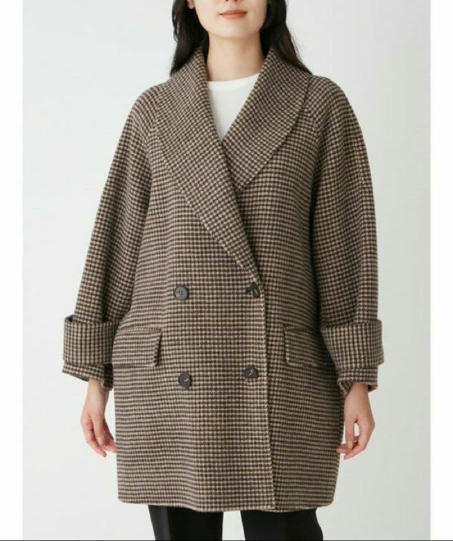 ミラオーウェン 川口春奈着用コート 接結ハーフ丈Aラインコート - メルカリ