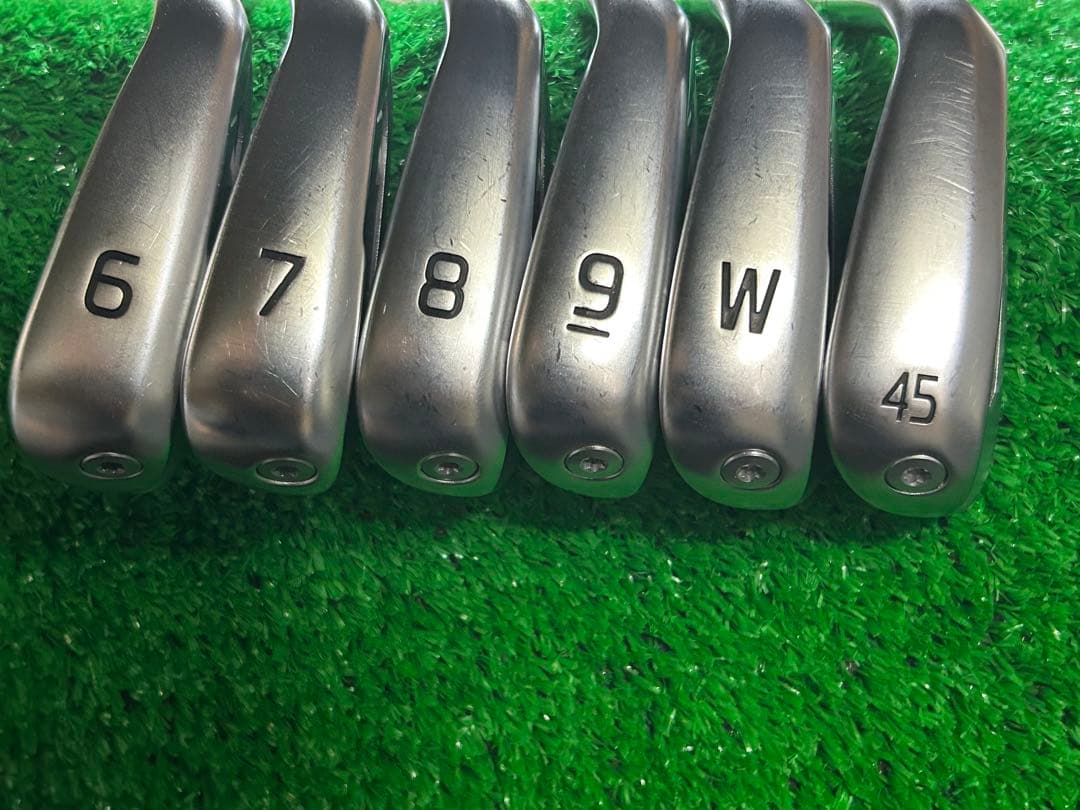【激飛びアイアン】PING ピン G430 アイアン 6〜Pw＋45° 【美品】