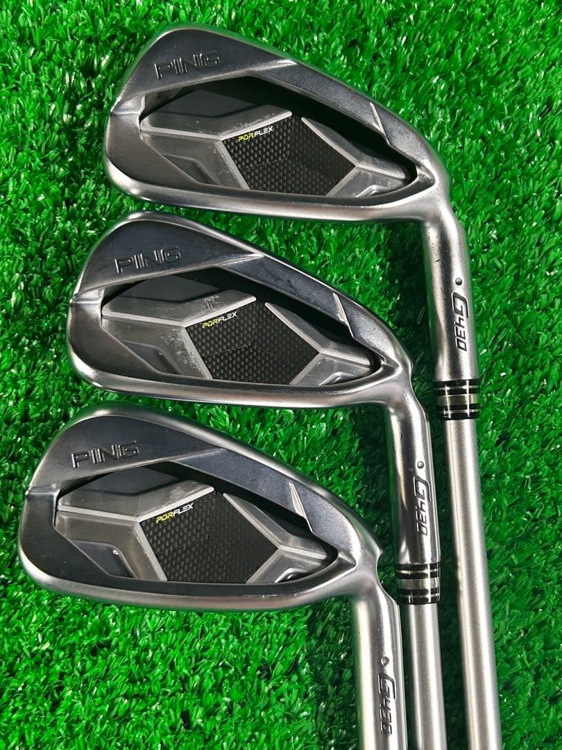 【激飛びアイアン】PING ピン G430 アイアン 6〜Pw＋45° 【美品】