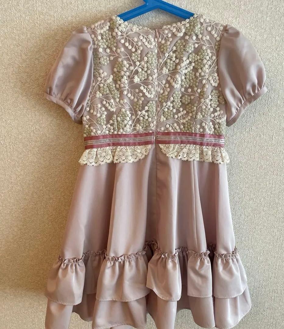 【新品未使用】Shirley Temple ドレス　120cmピンク　結婚式