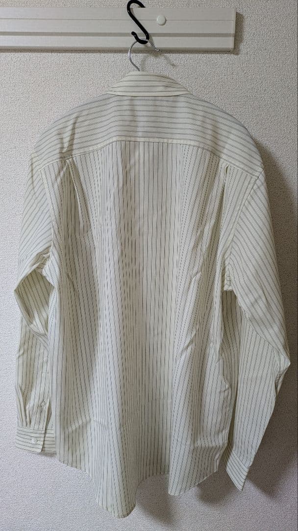 【新品】AURALEE SUPER FINE WOOL STRIPE SHIRT