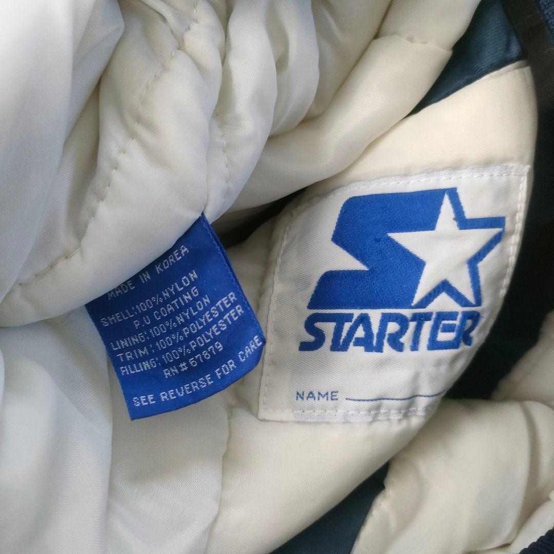 New York ヤンキース スタジャン ナイロン ネイビー starter