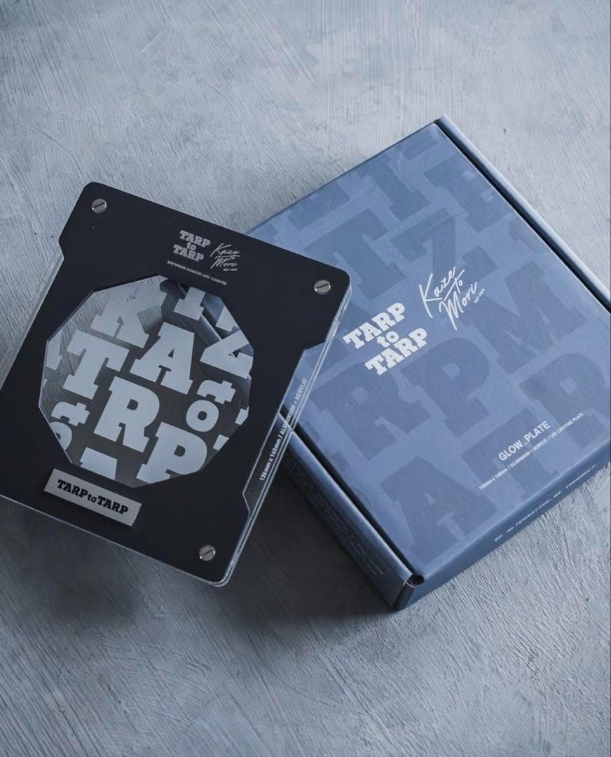 バーベキュー・調理用品 KAZETOMORI X TARPtoTARP GLOW PLATE