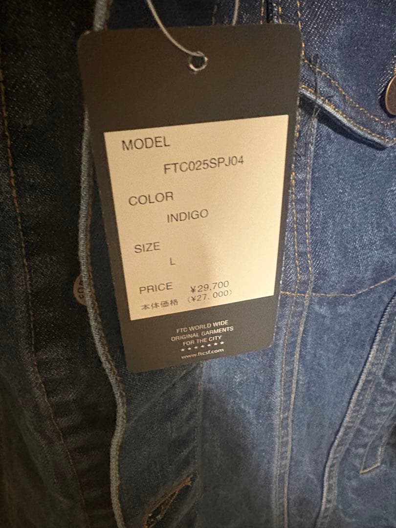 ジャケット・アウター FTC / DENIM TRUCKER JACKET