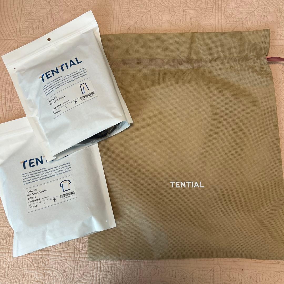 BAKUNE Dry Women's 上下セット（半袖Tシャツ・ロングパンツ）