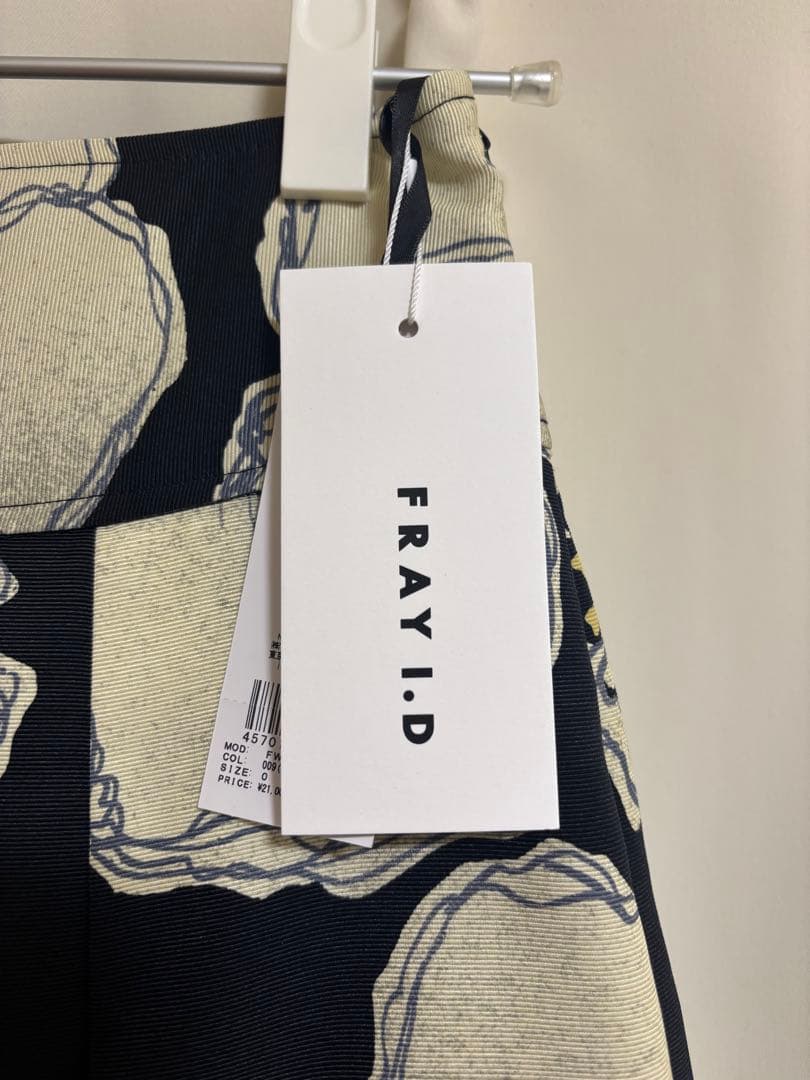 FRAY I.D ハイウェスト バックリボン フラワー スカート【ほぼ未使用】