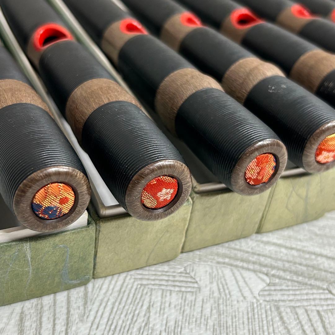 【ほぼ未使用】竜笛　11本セット