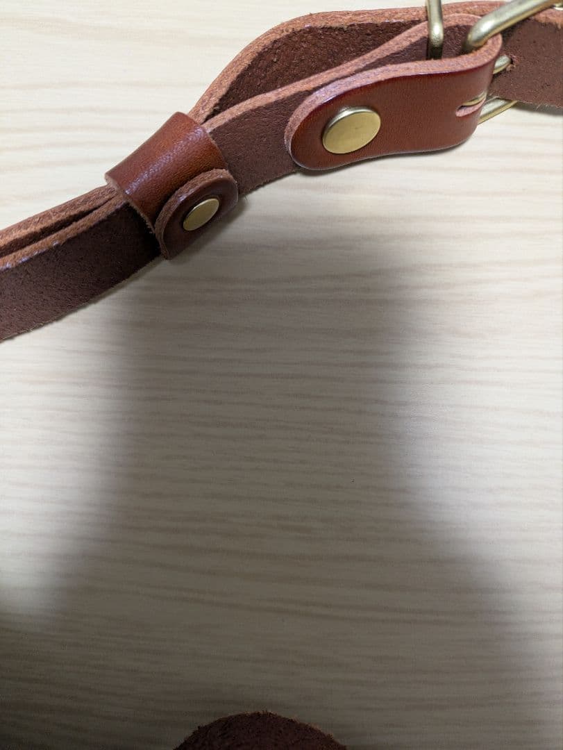 HERZ特注品　二部屋ショルダーバッグ