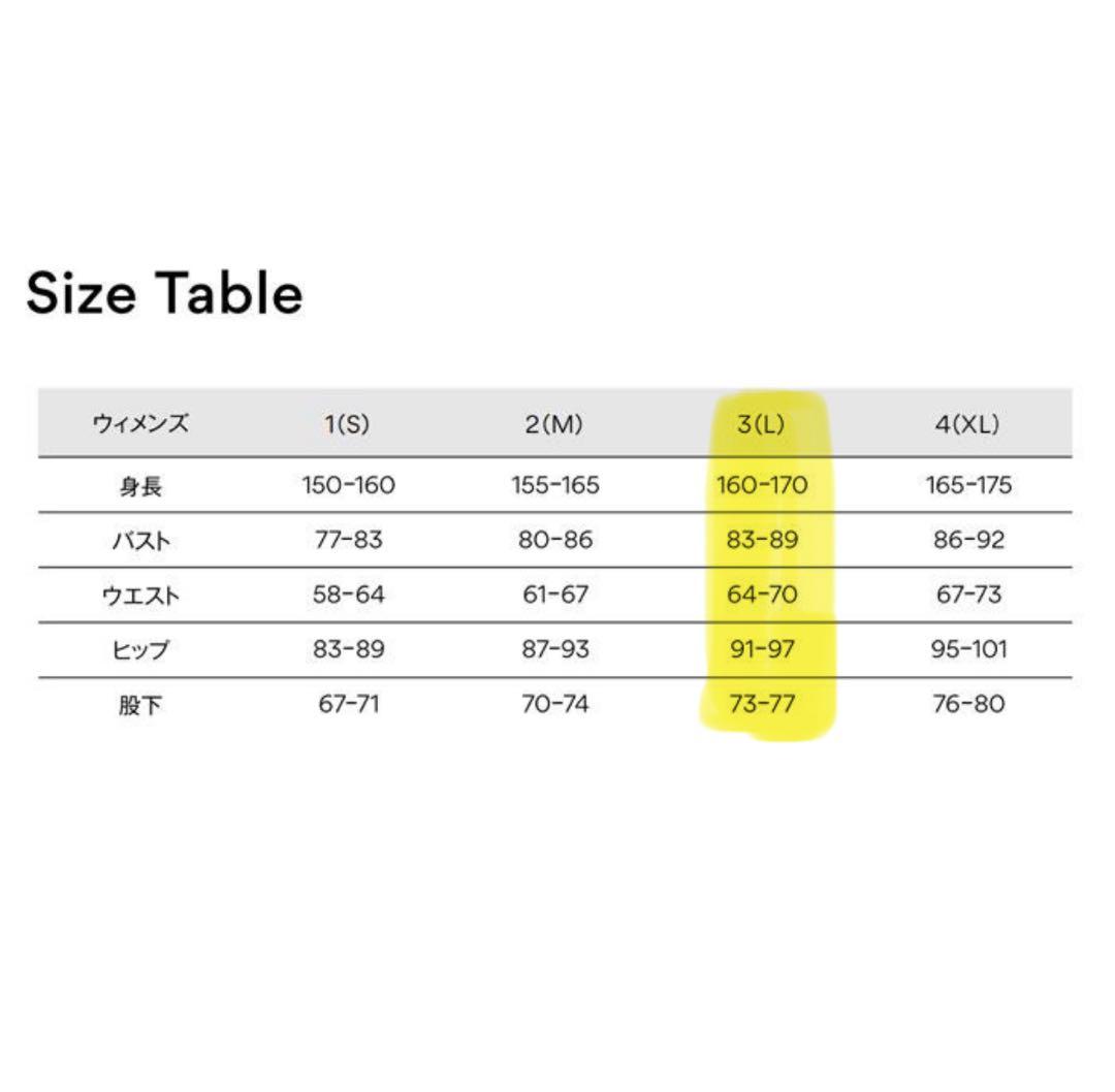 GOLDWIN レディース スキーウェア 3サイズ