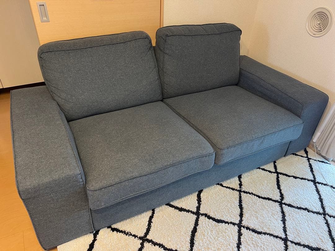 IKEAシーヴィク　2人掛け　カバー