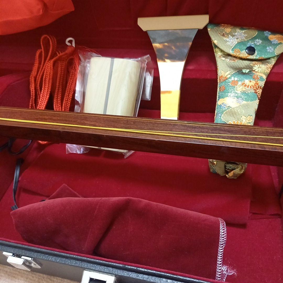 津軽三味線 　バチ ハードケース付属セット