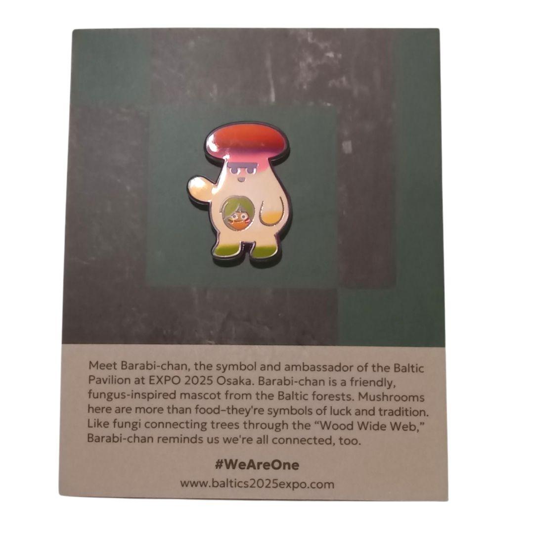 バラビちゃん バルト館 Barabi-chan ピンバッジ EXPO 2025 - メルカリ