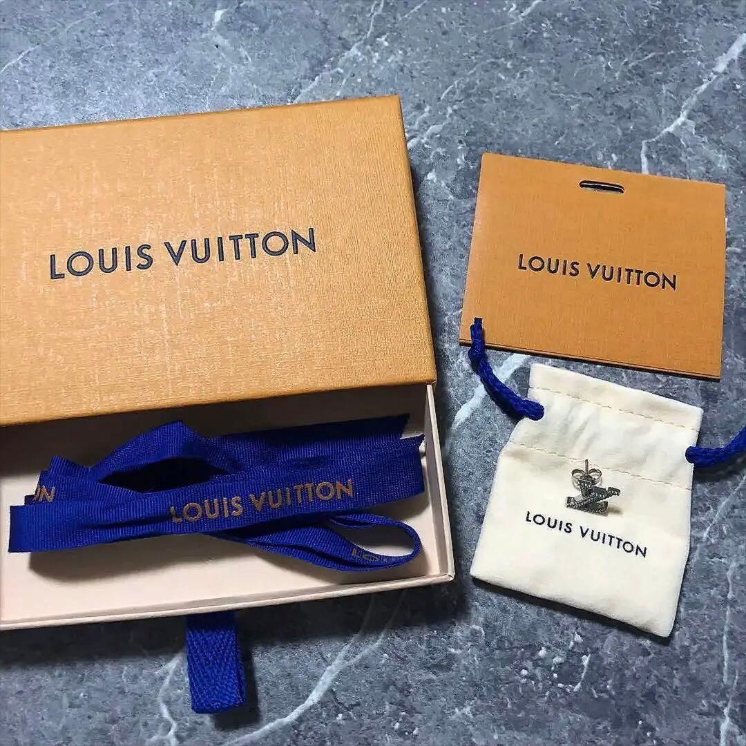 LOUIS VUITTON ヴィトン アイコニック ストラス ピアス　片耳