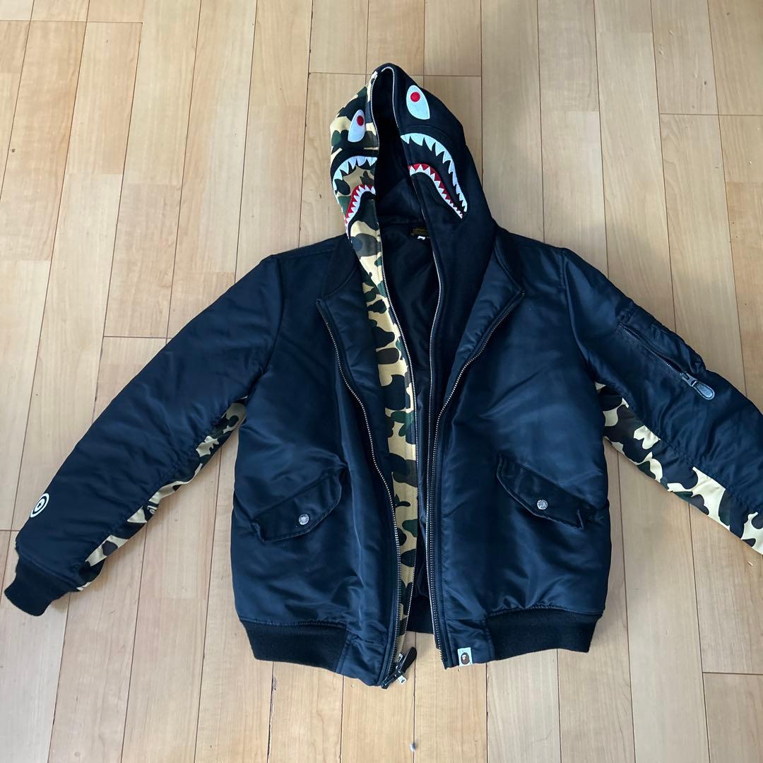 A BATHING APE カモフラージュパーカー M - メルカリ
