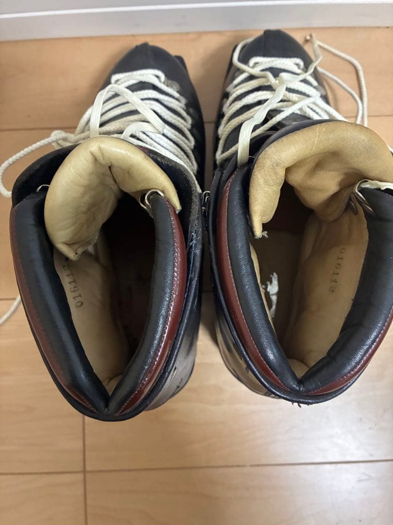 JAGUAR ビンテージ　スキー用皮革製ブーツ　25cm