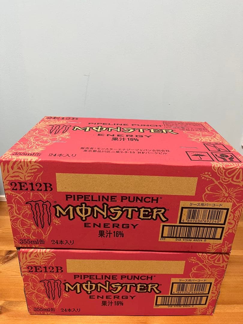 モンスターエナジーパイプラインパンチ355mL 24本入 2ケース - メルカリ