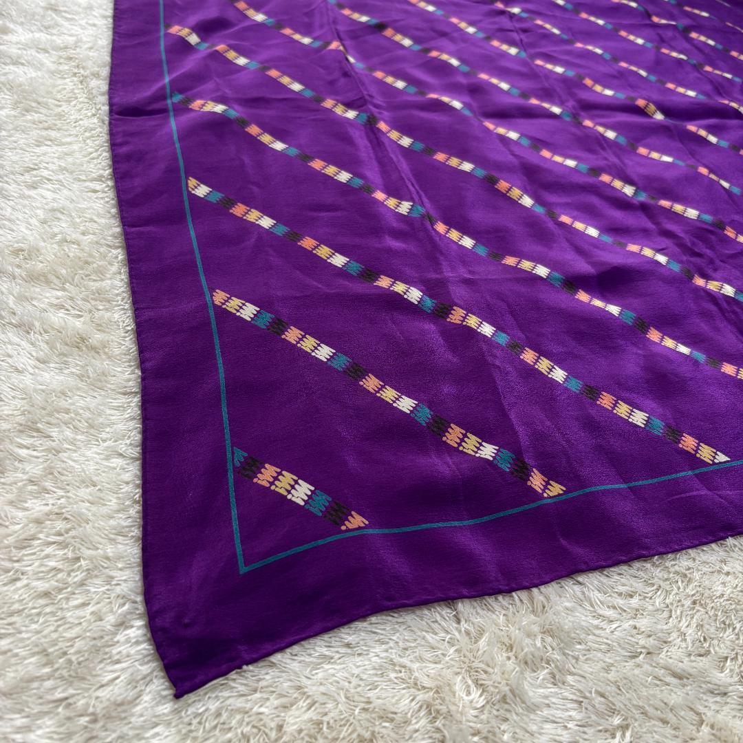 イッセイミヤケ　ISSEY MIYAKE　スカーフ　絹　初期　ヴィンテージ