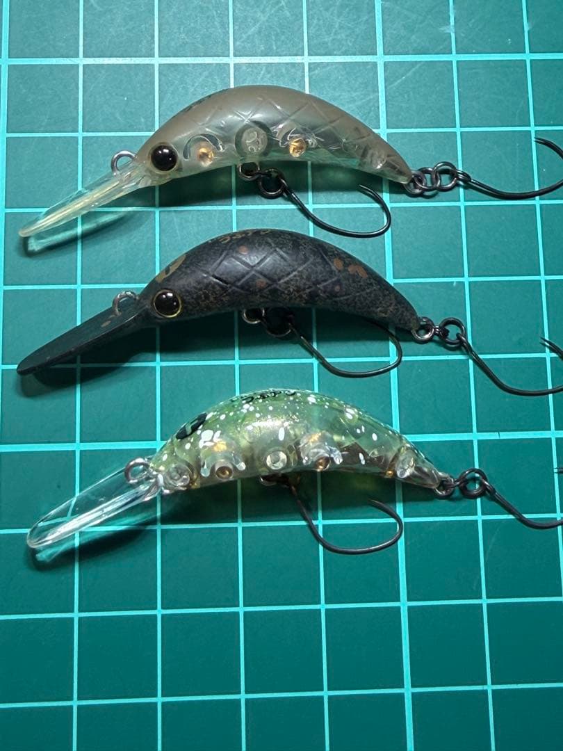 アンフェア つぶあんF オオツカオリカラ エリアトラウト クランク 管