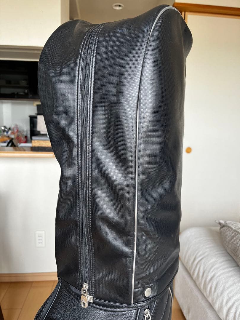 良品希少　マンシングウェア　キャスター付きキャディバッグ　9型　シニア　電車移動