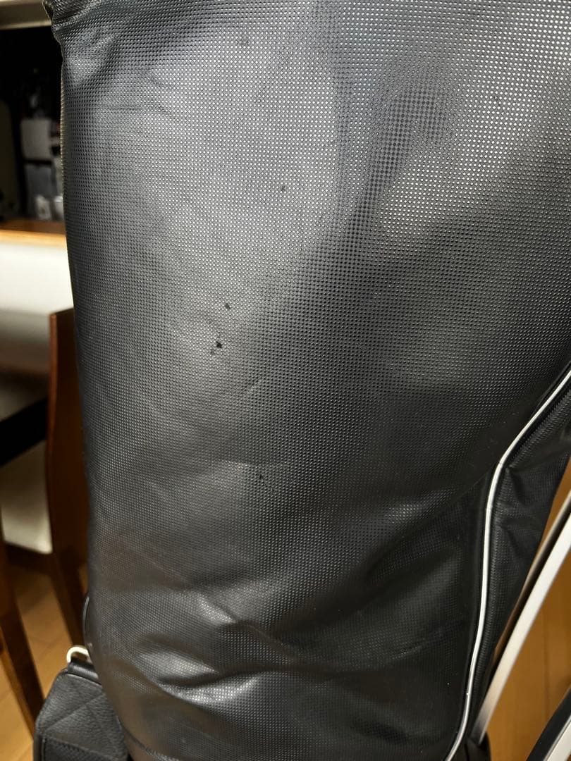 良品希少　マンシングウェア　キャスター付きキャディバッグ　9型　シニア　電車移動