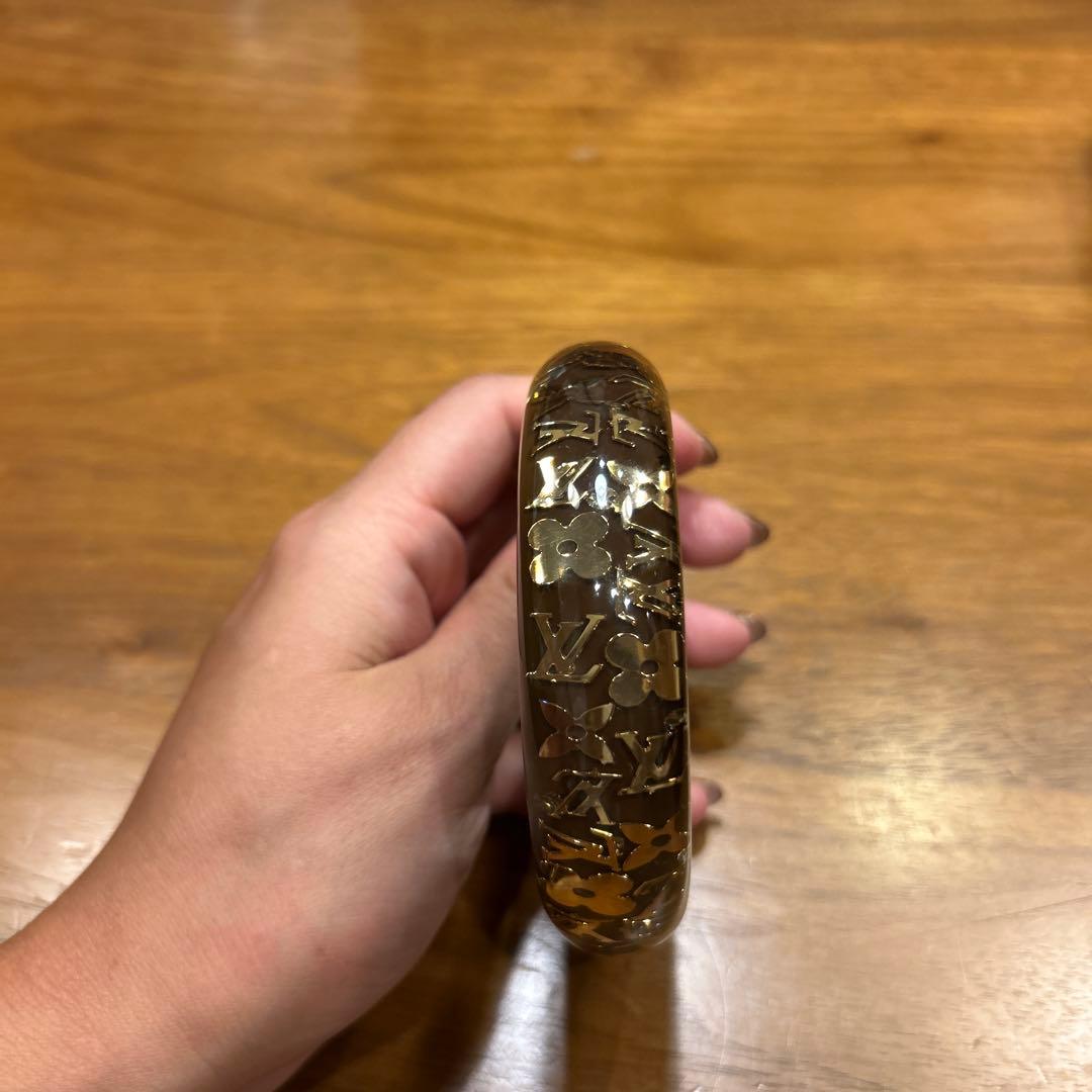 ルイ・ヴィトン クリアゴールドバングル