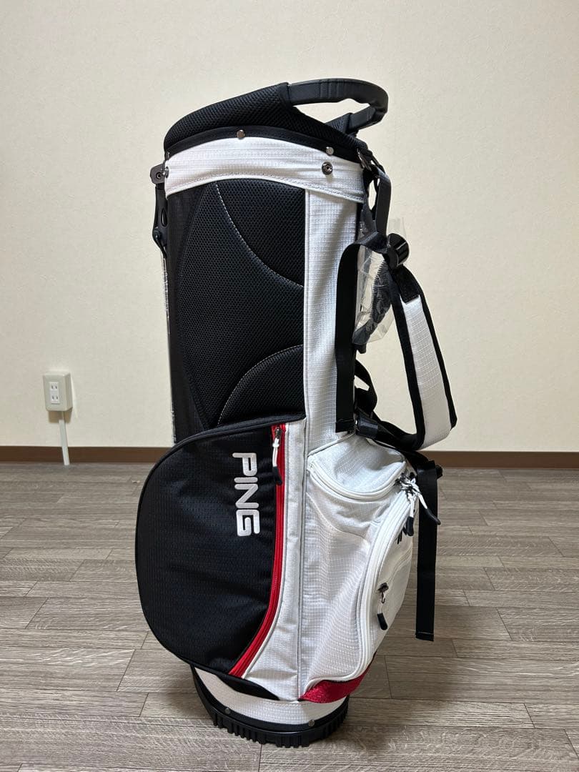 PINGのHoofer Liteスタンドキャディバッグ　トリコロール　未使用品