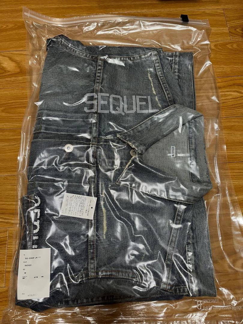 新品未使用 SEQUEL デニムジャケット Mサイズ