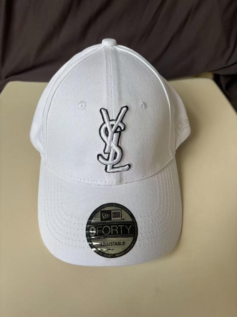 SAINT LAURENT 9FORTY キャップ ホワイト - メルカリ