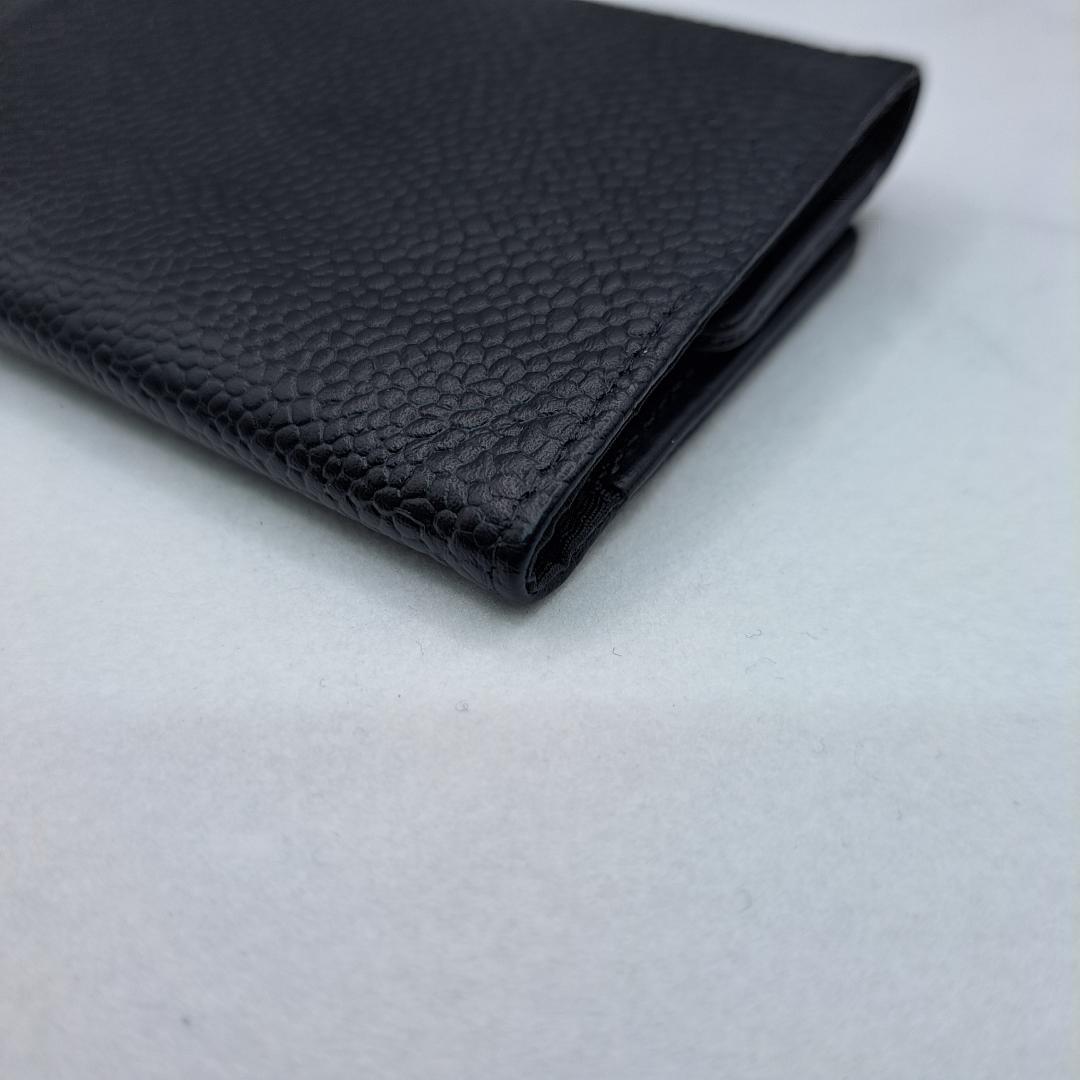 CHANEL　デカココ　キーケース　ブラック　財布